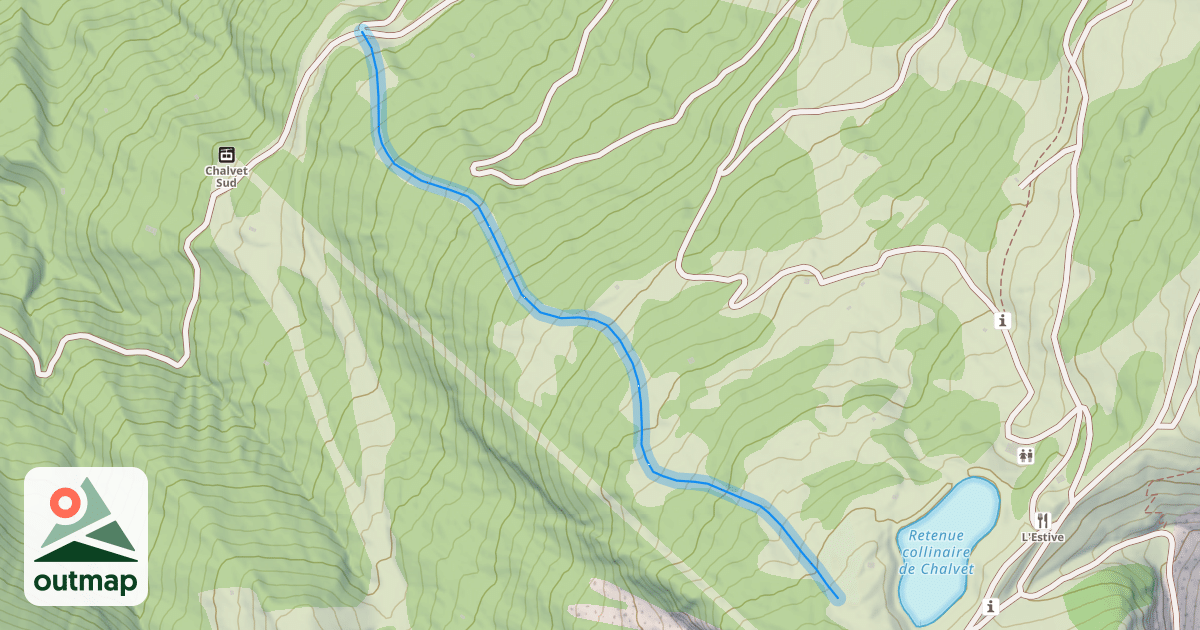 Map of Chalvet
