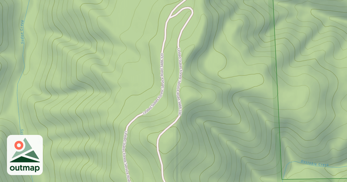 Map of USFS National Forest System Roads {EE970A9E-B9C0-437A-B9D1-D56A672B9376}