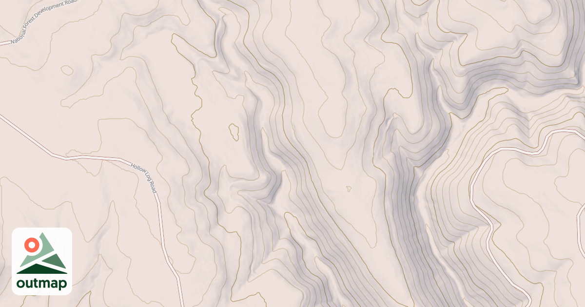 Map of USFS National Forest System Roads {228D48BA-2F08-449D-AC9F-80D9C3651A3B}