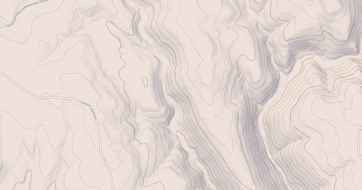 Map preview of USFS National Forest System Roads {228D48BA-2F08-449D-AC9F-80D9C3651A3B}