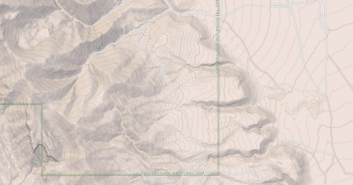 Map preview of SNAKY CANYON