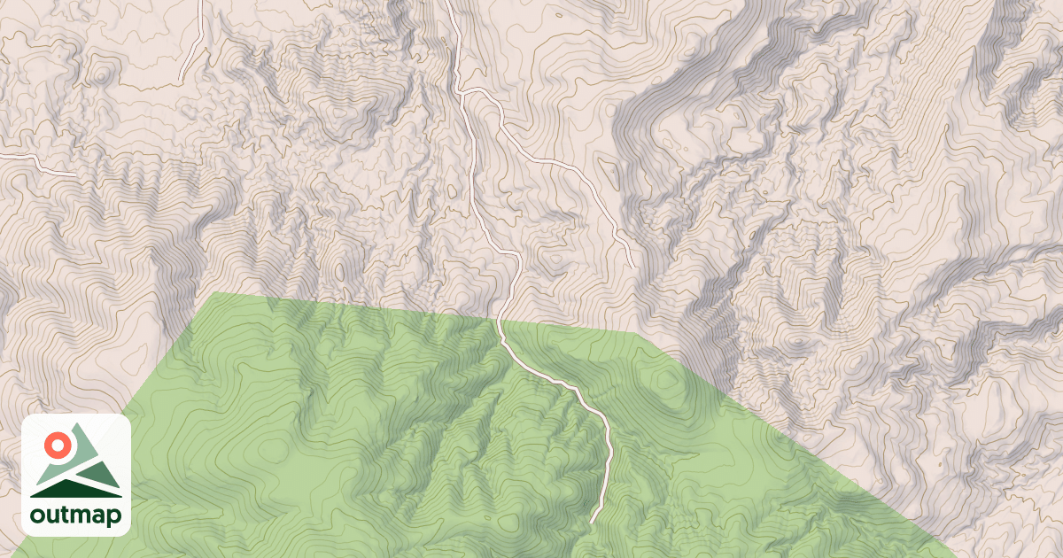 Map of MICKY CANYON TRAIL