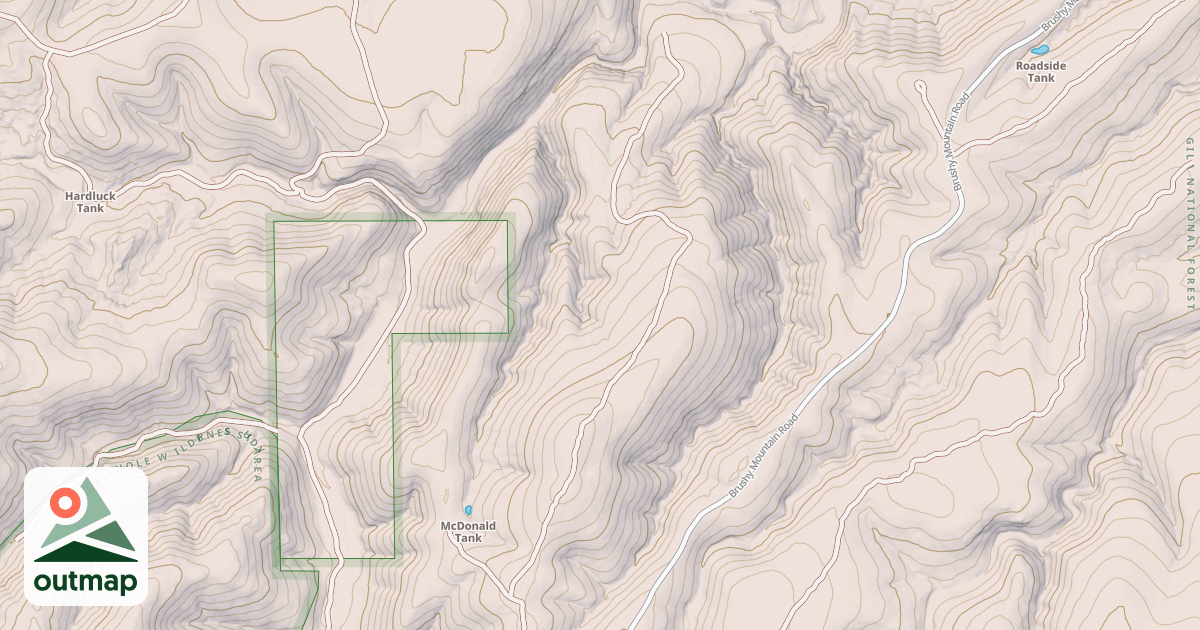 Map of 4235 N