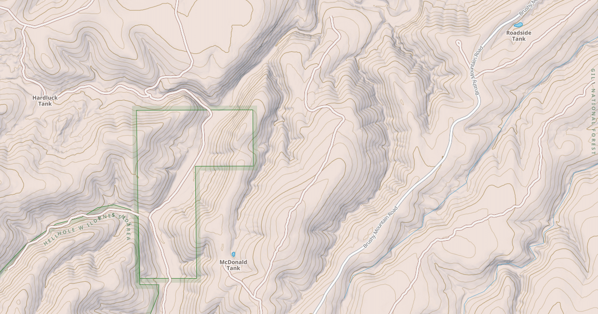 Map preview of 4235 N
