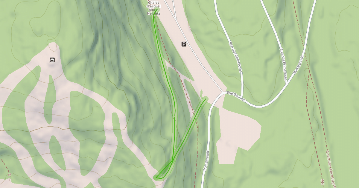 Map preview of Accès