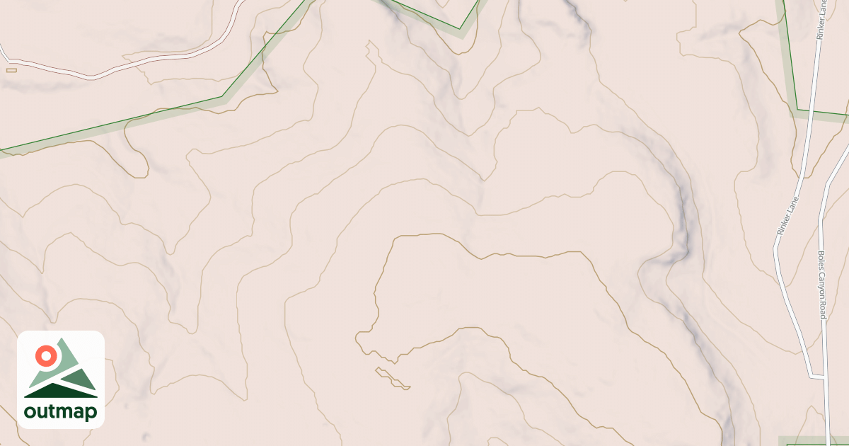 Map of BOLES CANYON BR 7A