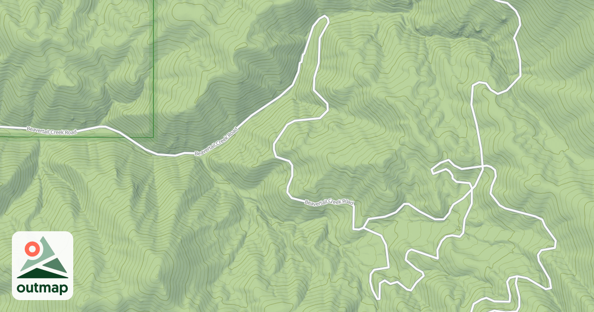 Map of (FDR) BEAVERTAIL