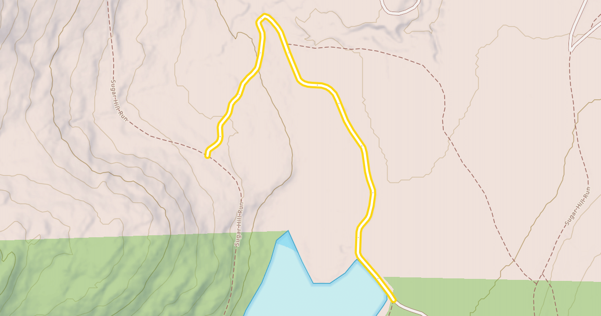 Map preview of Mud Pond Loop