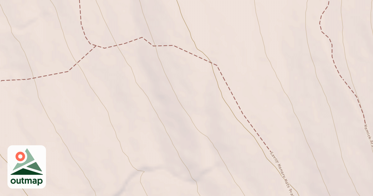 Map of Savoy Kanary Kats Trail
