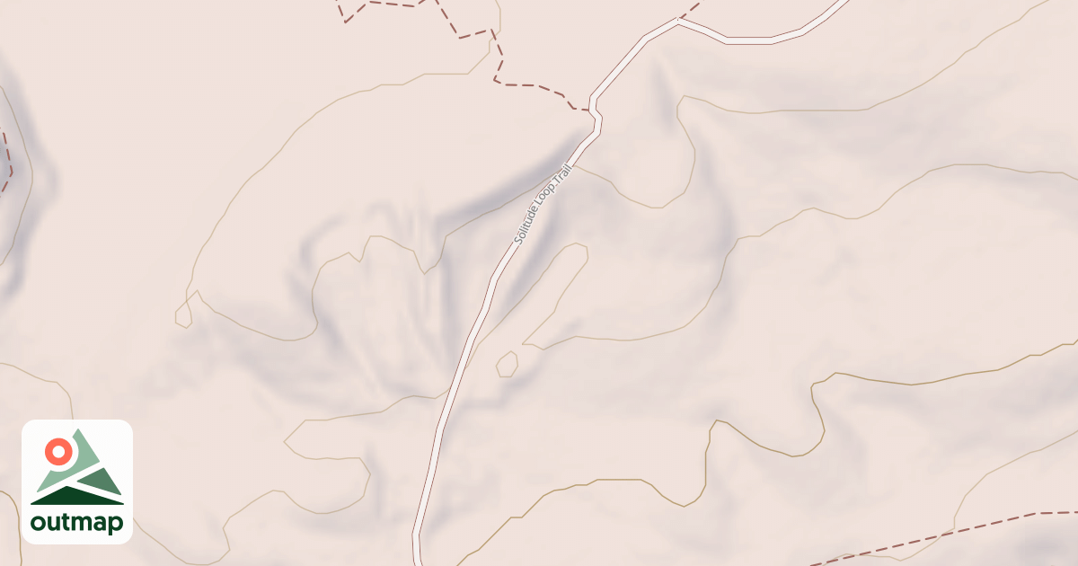 Map of Solitude Loop