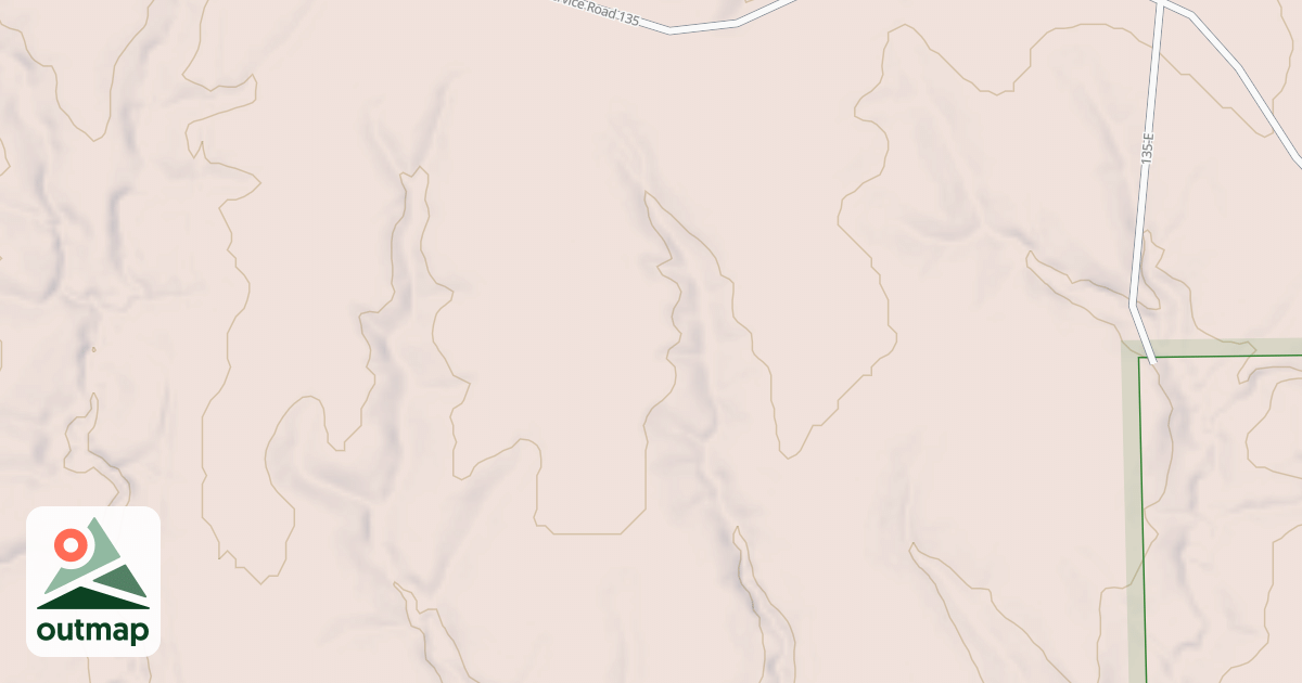Map of USFS Motor Vehicle Use Map Roads {8672EAB6-9033-44FC-863F-E8654E5F3A0F}