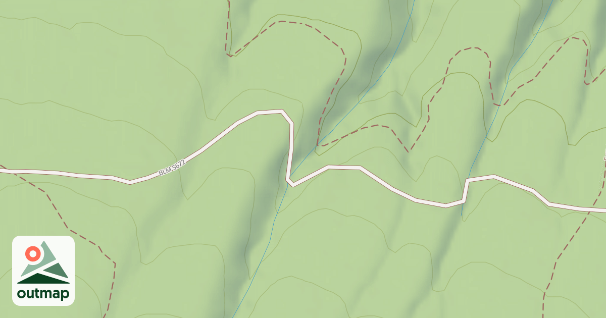 Map of BLM National GTLF Public Motorized Roads f2d9a35d-02a6-4d7d-8aa0-e7d08c17780a