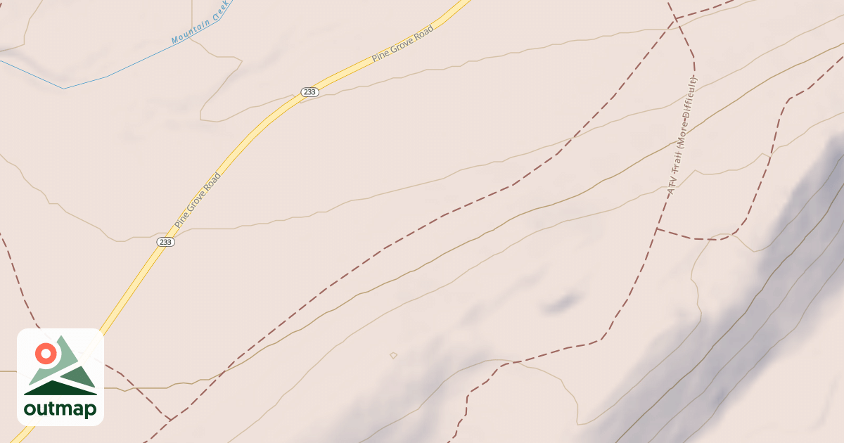 Map of Michaux State Forest - ATV Trail System