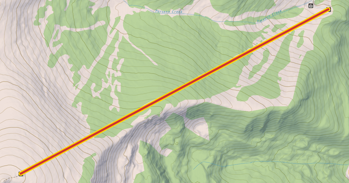 Map preview of Panoramic Express
