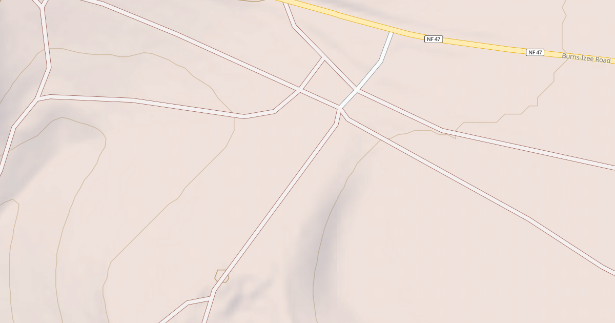 Map preview of Radar Hill OHV Trails