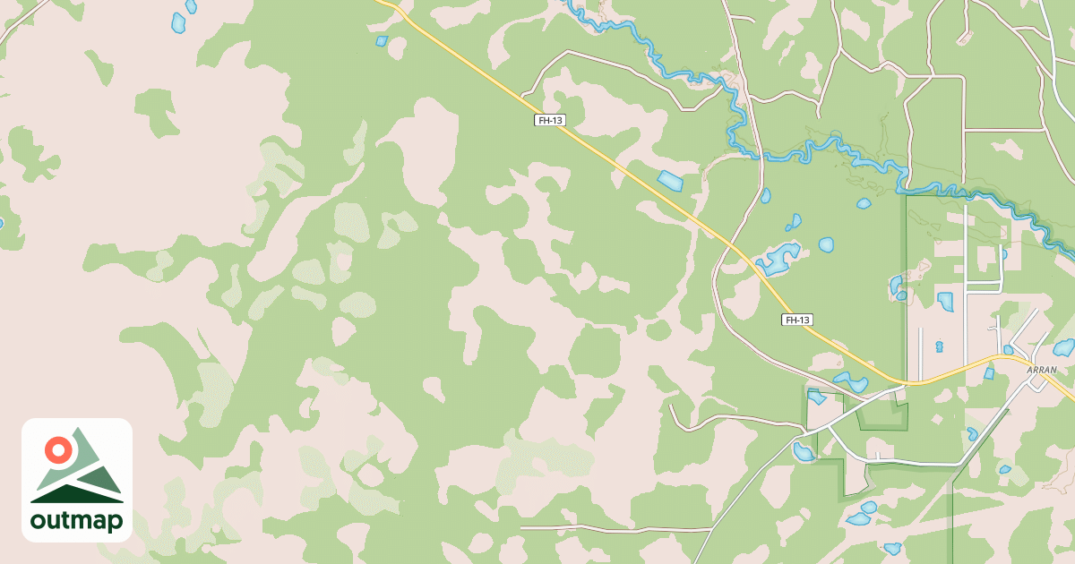 Map of USFS Motor Vehicle Use Map Roads {E484E2BB-E16E-42BA-B733-DAFB3145A186}