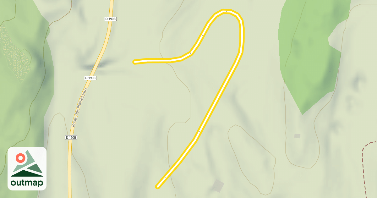 Map of La Bleue
