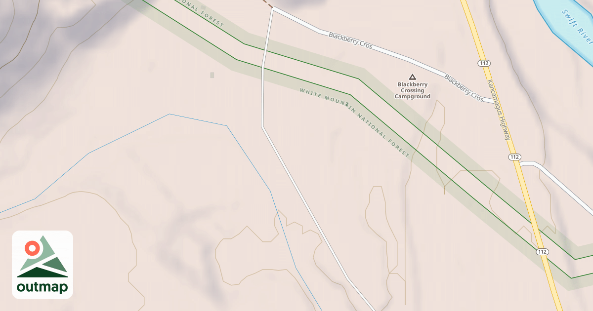 Map of BLACKBERRY CROSSING CG SPUR B