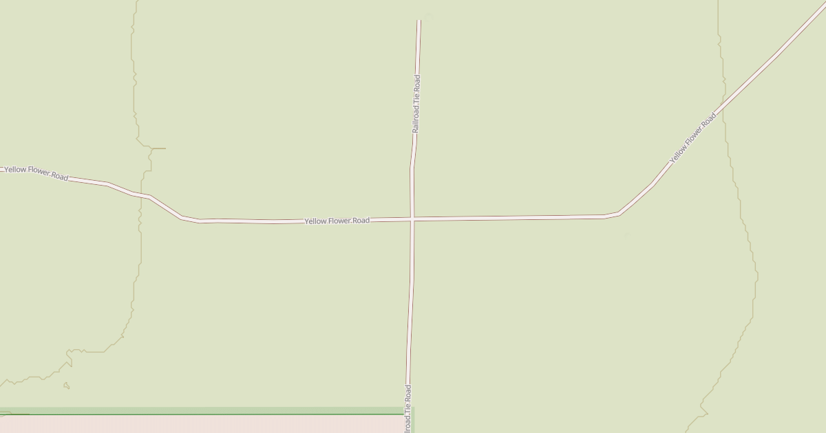 Map preview of RAILROAD TIE