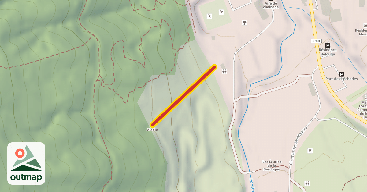Map of Remonte-luge (Luge d'été)