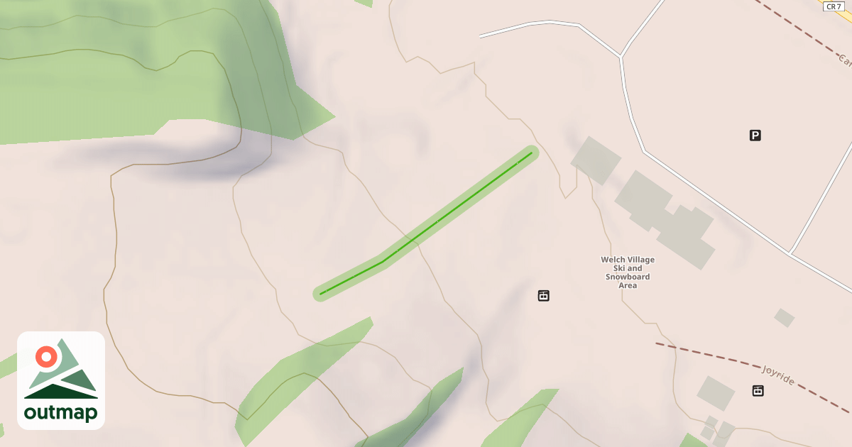 Map of Mt Buckley