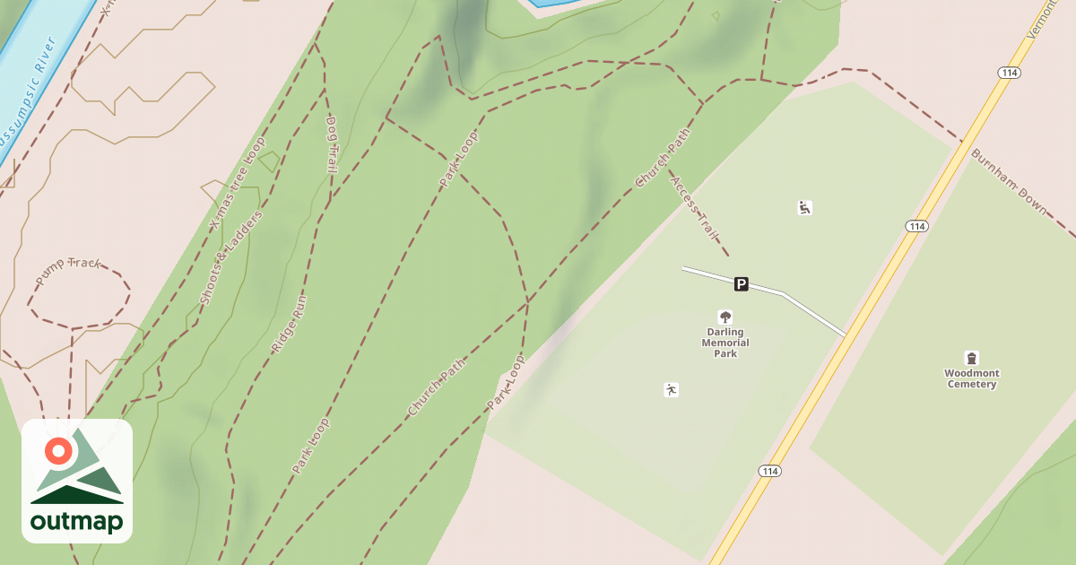 Map of Church Path
