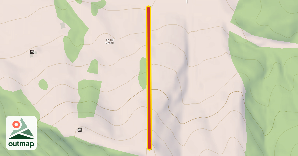 Map of Jayhawk Lift
