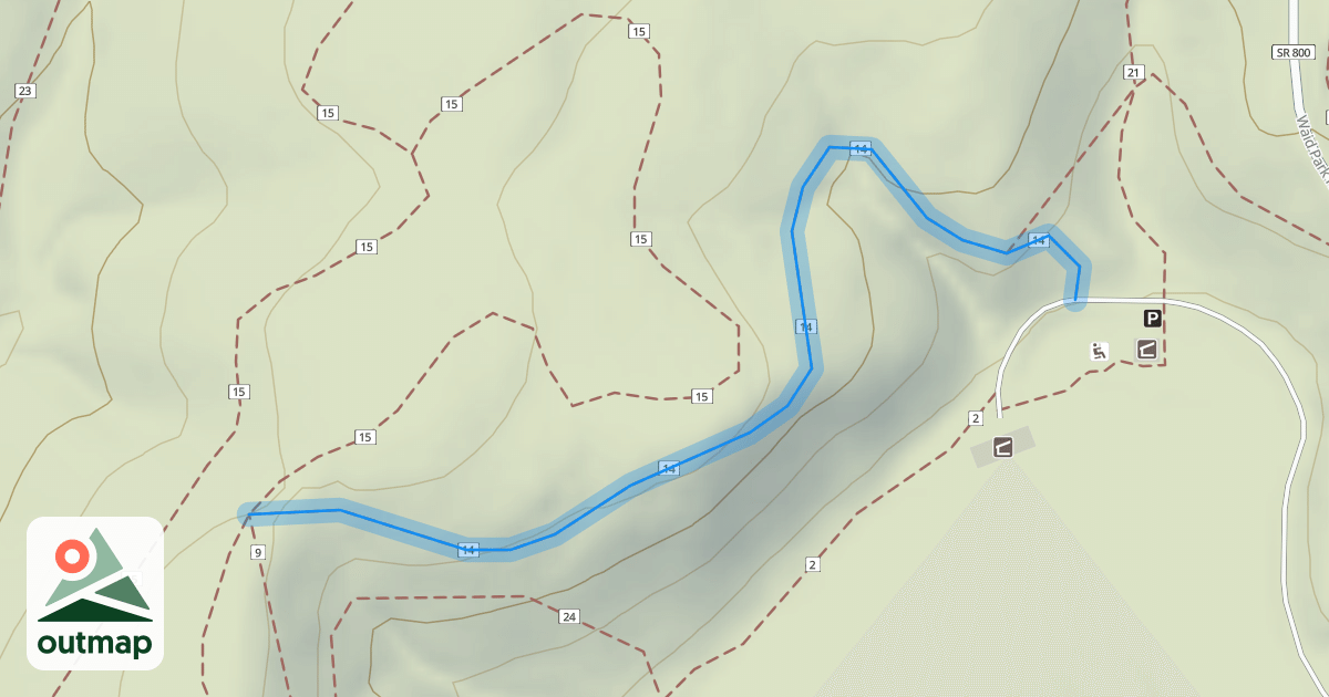 Map of Revenuer's Run Connector