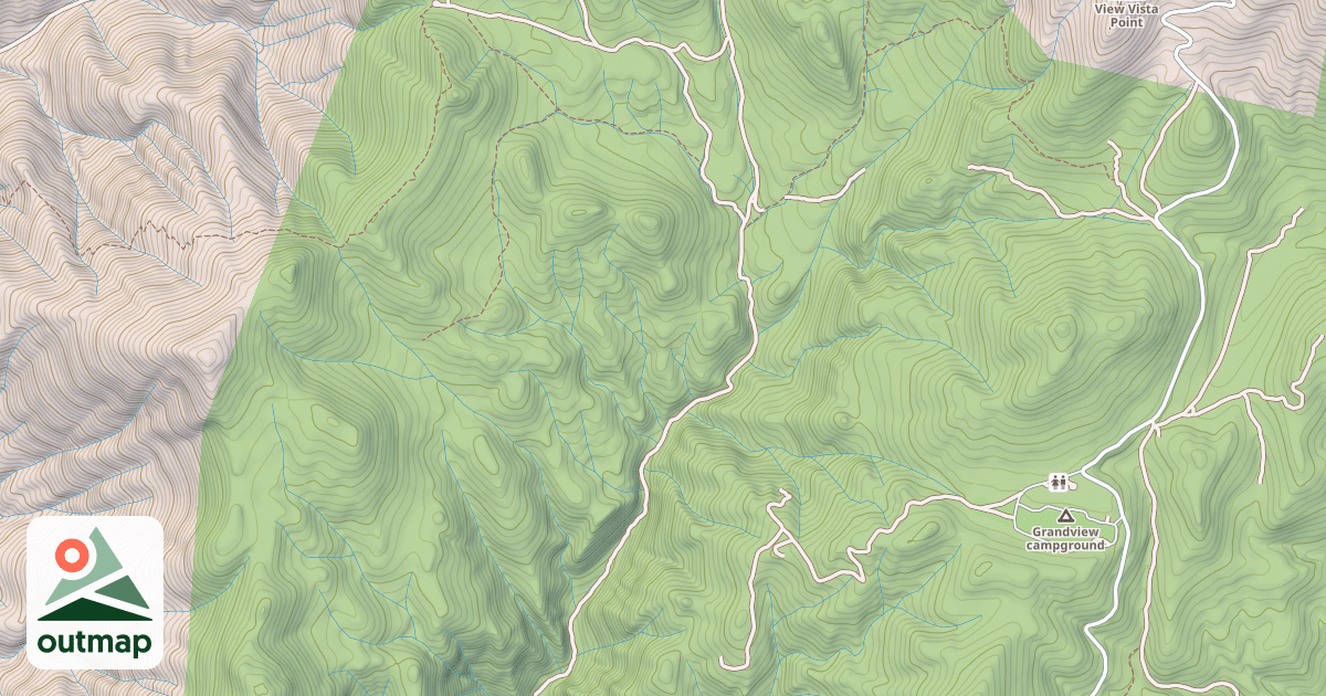 Map of Black Canyon
