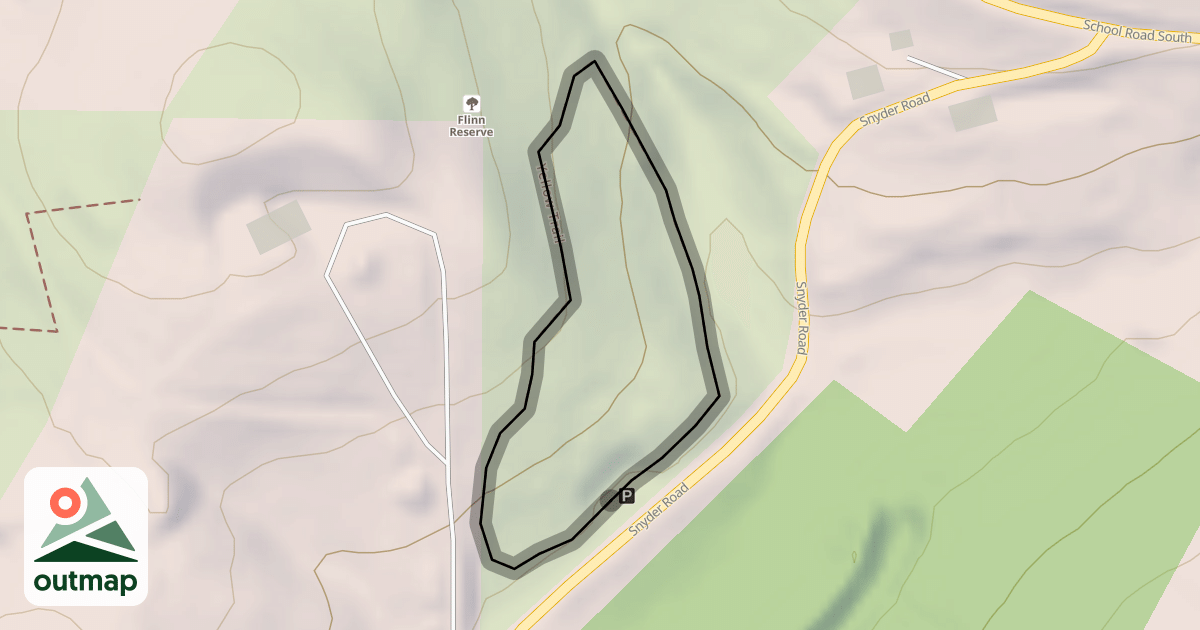 Map of Yellow Trail
