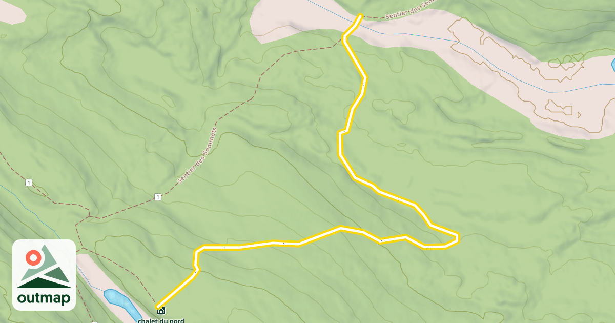 Map of A