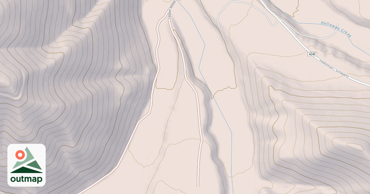 Map of BPA ACCESS ROAD