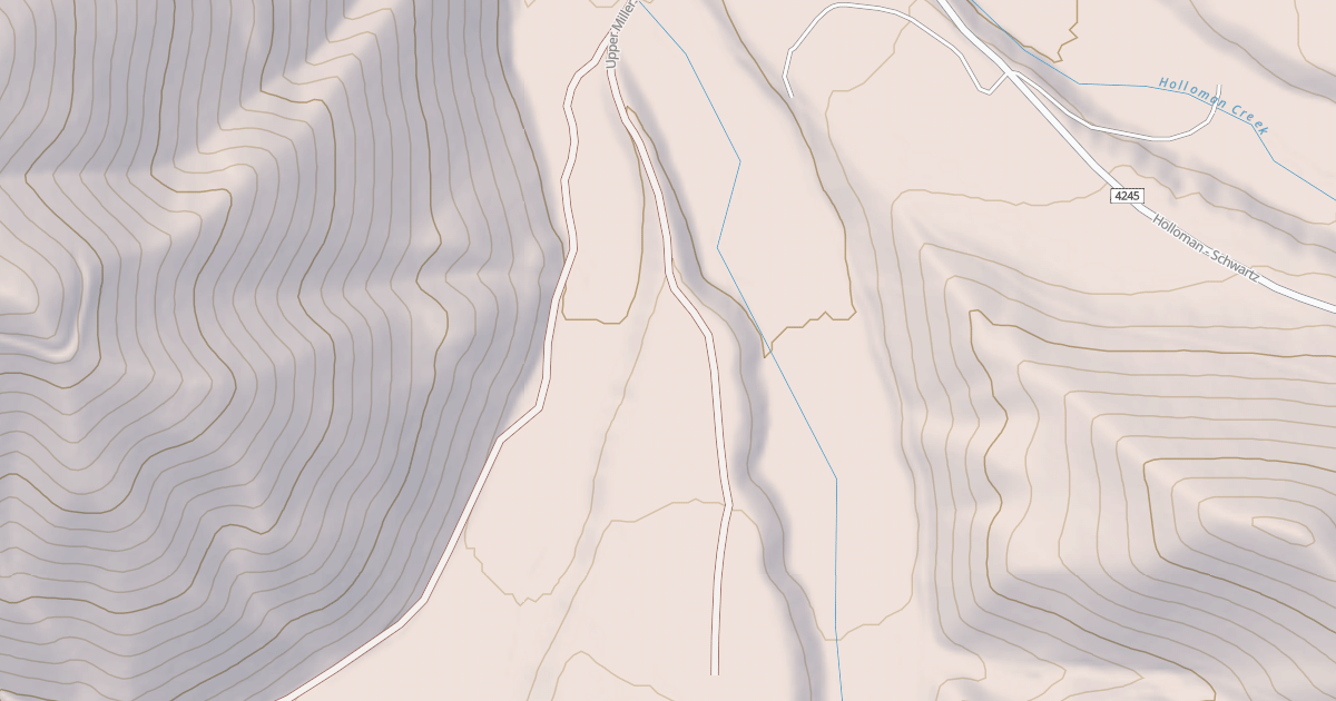 Map preview of BPA ACCESS ROAD