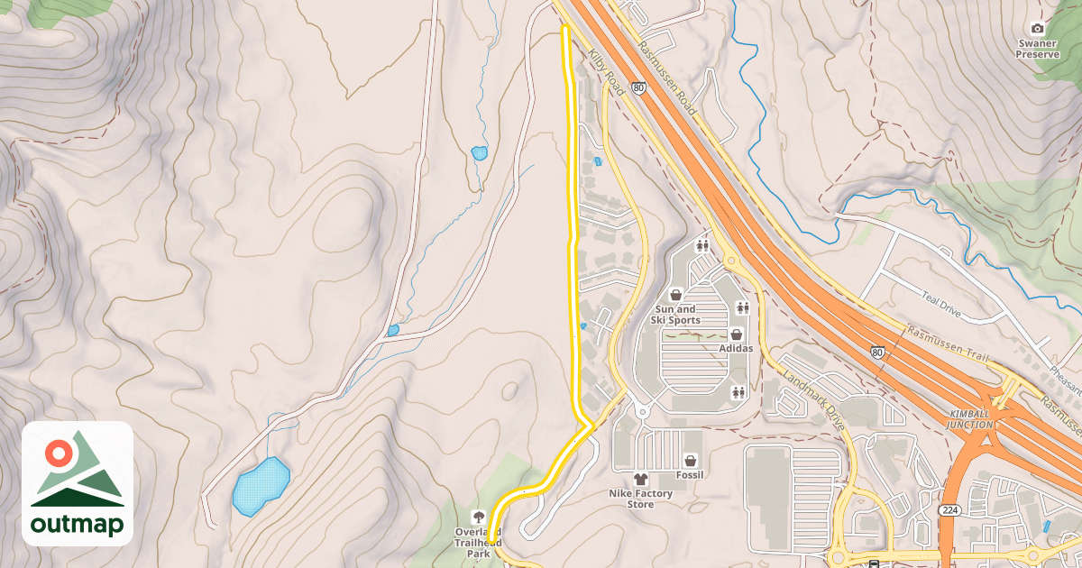 Map of Millennium Trail