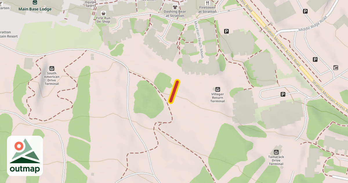 Map of Catamount