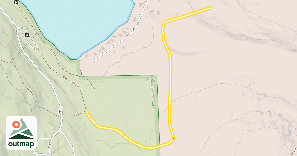 Map of Novice Trail