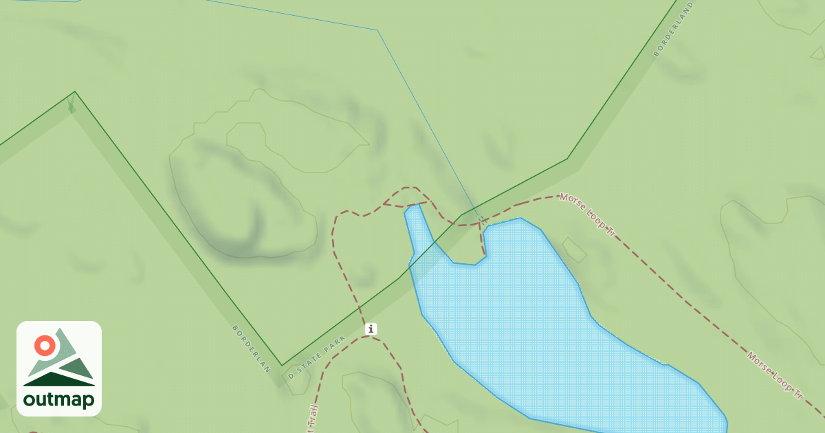 Map of Morse Loop Trail