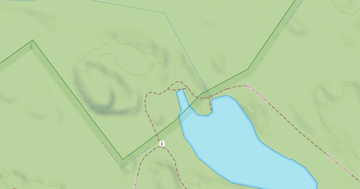 Map preview of Morse Loop Trail