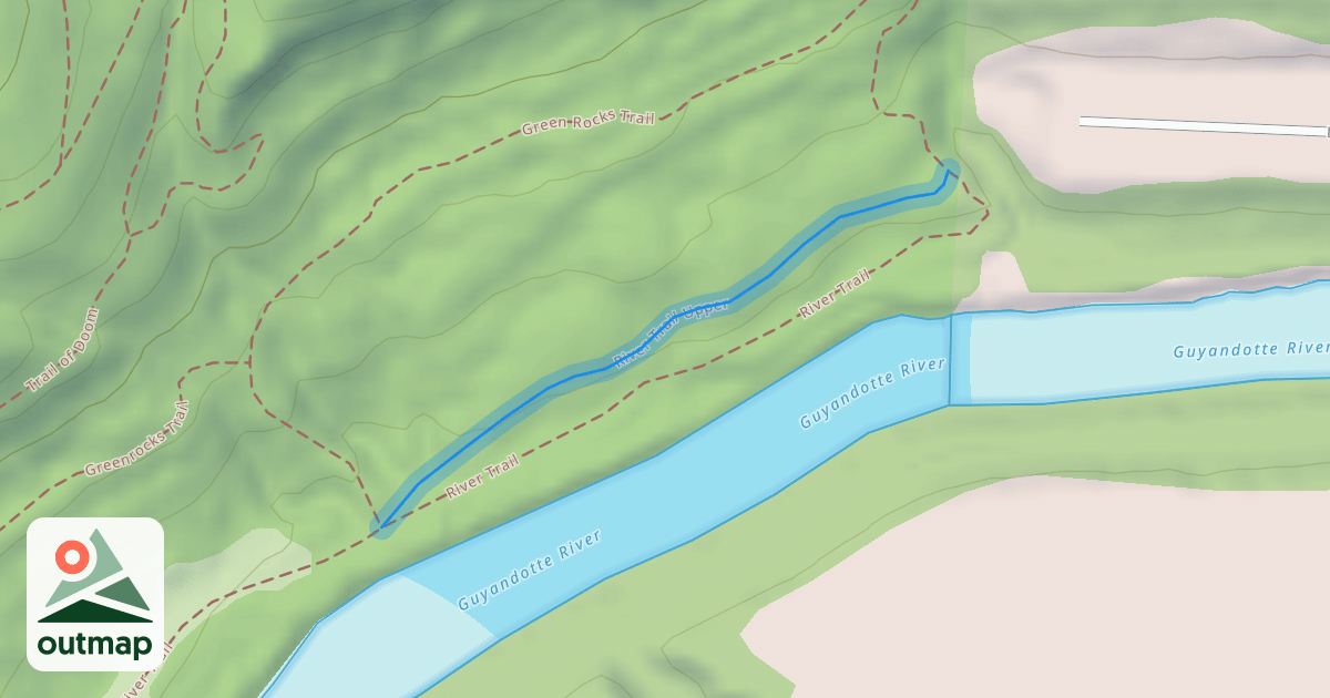 Map of River Trail Upper