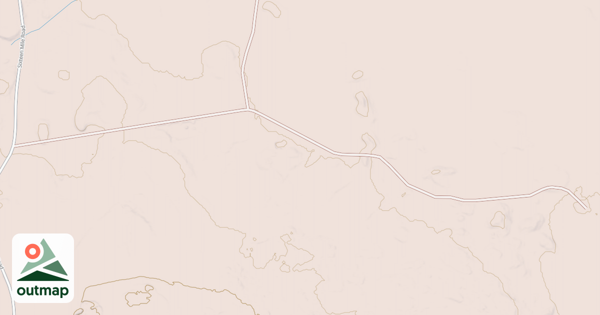 Map of AKRIGG EAST