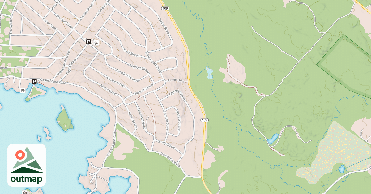 Map of Blacks Landing Rd