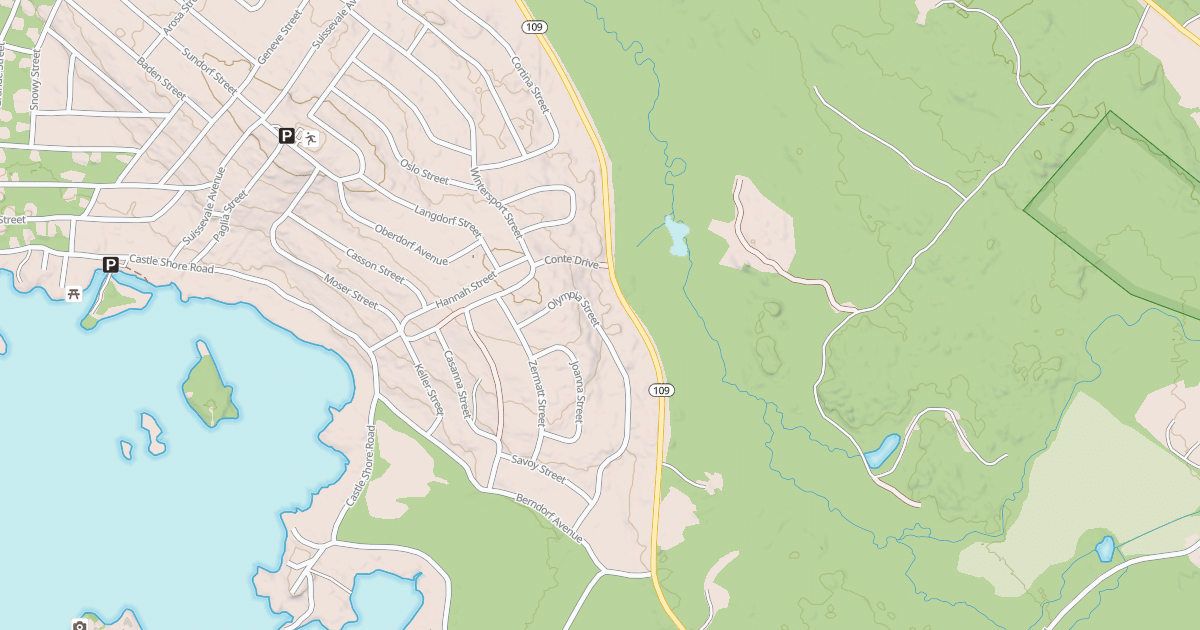 Map preview of Blacks Landing Rd