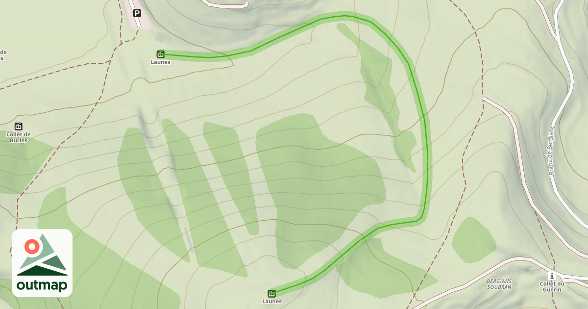 Map of Pinsons