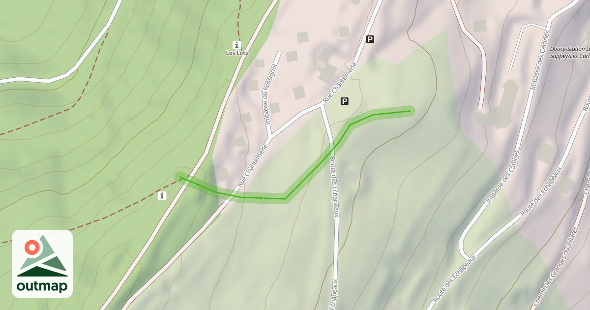 Map of Chantemerle