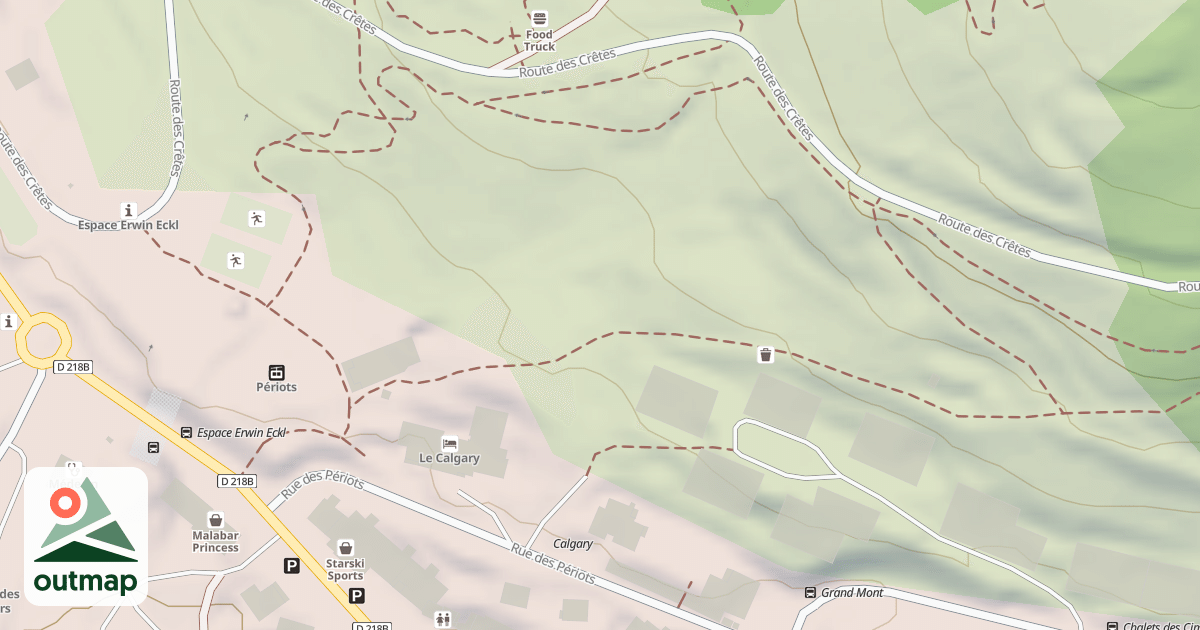 Map of Mountain Twister