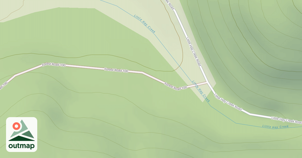 Map of USFS Motor Vehicle Use Map Roads {582C2B12-F54F-41FC-B356-4DEEF63D222F}