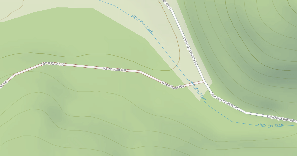 Map preview of USFS Motor Vehicle Use Map Roads {582C2B12-F54F-41FC-B356-4DEEF63D222F}