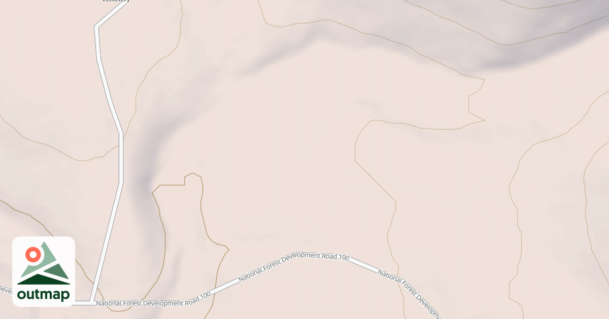 Map of USFS National Forest System Roads {1465C8D9-7AE1-4EA6-84A0-74B37480E05D}