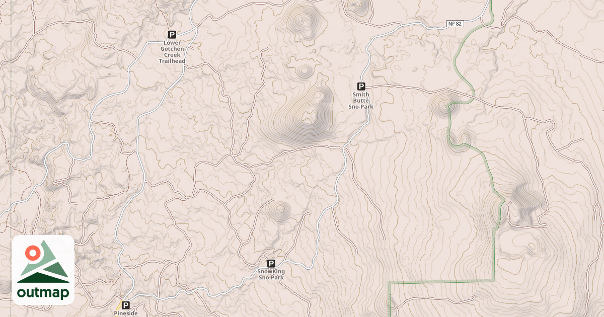 Map of BIRD CREEK MDWS.