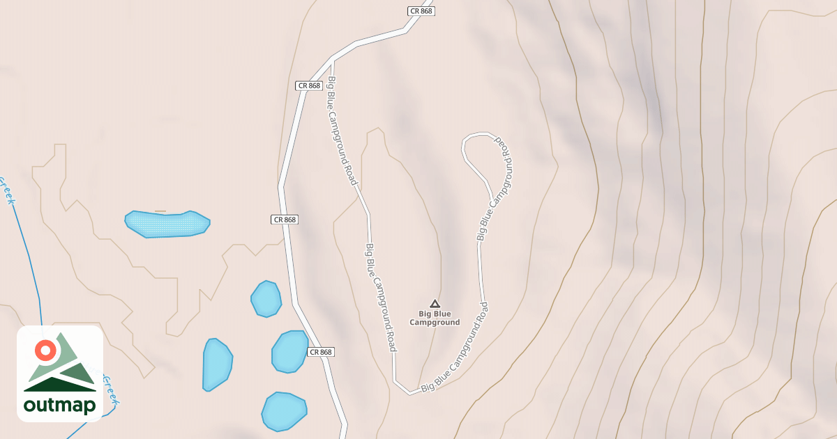 Map of BIG BLUE CG